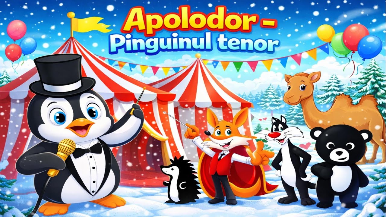 Apolodor - Pinguinul tenor | KikiRiki Loco