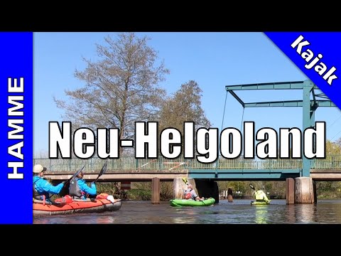 Kajaktour nach Neu-Helgoland auf der Hamme | 23.04.2022 | Kajak Hamme