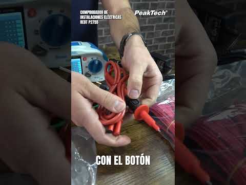 Comprobador de Instalaciones Eléctricas P2755