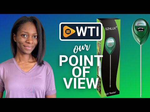 SZHLUX Moisture Meter Water Monitor Soil Hygrometer Sensor Care - WTI product video review