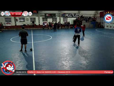 Handball Masculino (liga de honor) 24/08/2019 - AAAJ vs. SAGVB (VIVO)