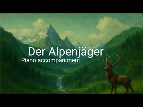 Der Alpenjager - piano accompaniment