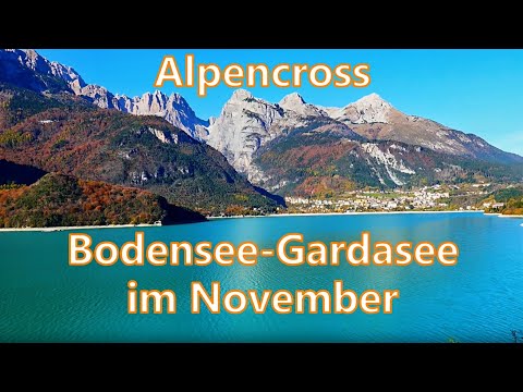 Alpencross Bodensee - Gardasee im November 