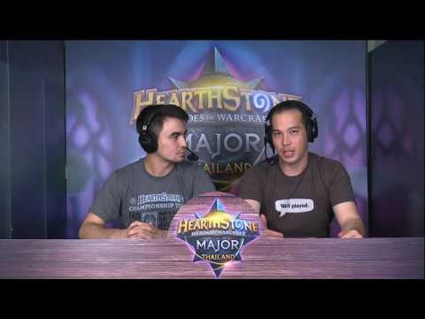Hearthstone Thailand Major - Ledah vs ChongGEr - Lower Bracket Finals