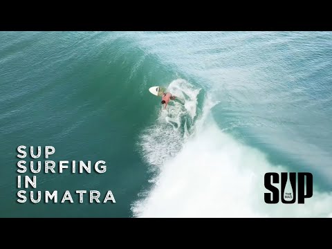 SUP Surfing in Sumatra