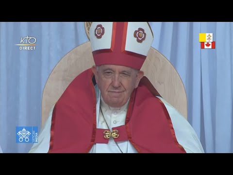 Messe avec le pape François au stade du Commonwealth d’Edmonton