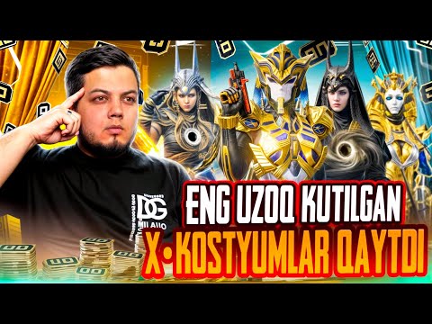 100.000 UC GA  X - KOSTYUMLANI FULL OCHDIK VA PROKACHKA QILDIK. DUNYO REKORDI QO'YILDI.