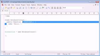 Beginner PHP Tutorial - 199 - Connecting to a Database the OOP Way