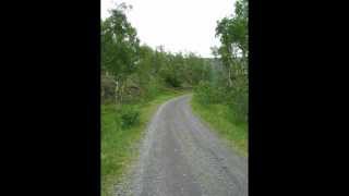 preview picture of video 'Norway Finnmark Loppa Øksfjordbotn Gammelveien old road oldroad'