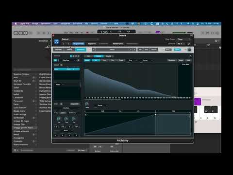 11 Alchemy im additiven Synth Modus