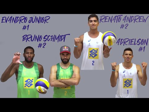 BRUNO / EVANDRO vs RENATO / ADRIELSON Circuito Brasileiro de Vôlei de Praia OPEN 4 Etapa SEMI FINAIS