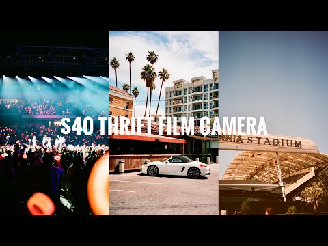 $40 Thrift Store Film Camera Challenge -  A Weekend with the Canon 35ML!