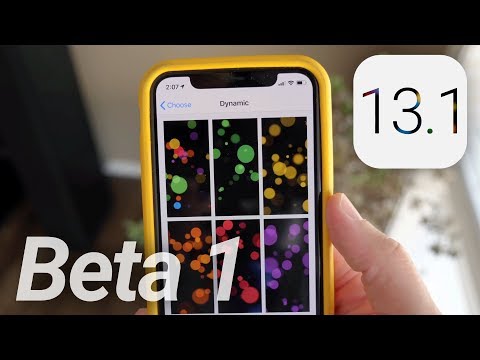iOS 13.1 Beta/Public Beta 1 Features & Changes! New Wallpapers