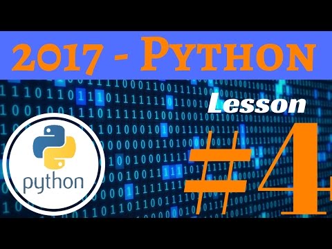Learn Programming With Python Lesson 4