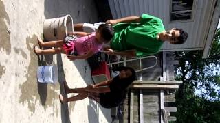 Ice bucket challenge with my sister(s)