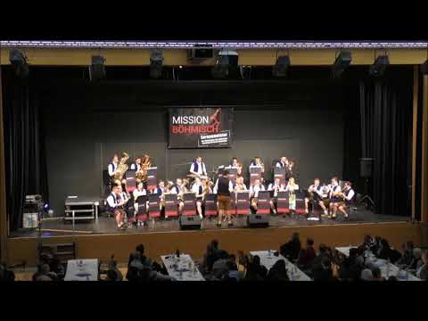 Die BK MISSION BÖHMISCH spielt die Polka "Der Europameister" ...