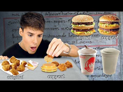 I tested 'COPYCAT' recipes leaked by EX-EMPLOYEES of restaurants