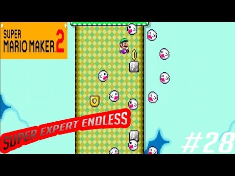 Endless Challenge #28 (Super Expert Difficulty) Super Mario Maker 2