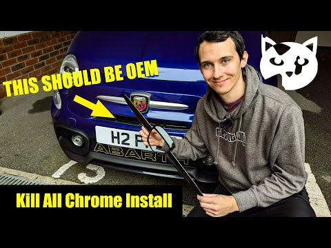 Abarth 595 Kill All Chrome