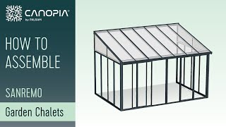 Palram - Canopia Torino 4 x 4,25 antracit