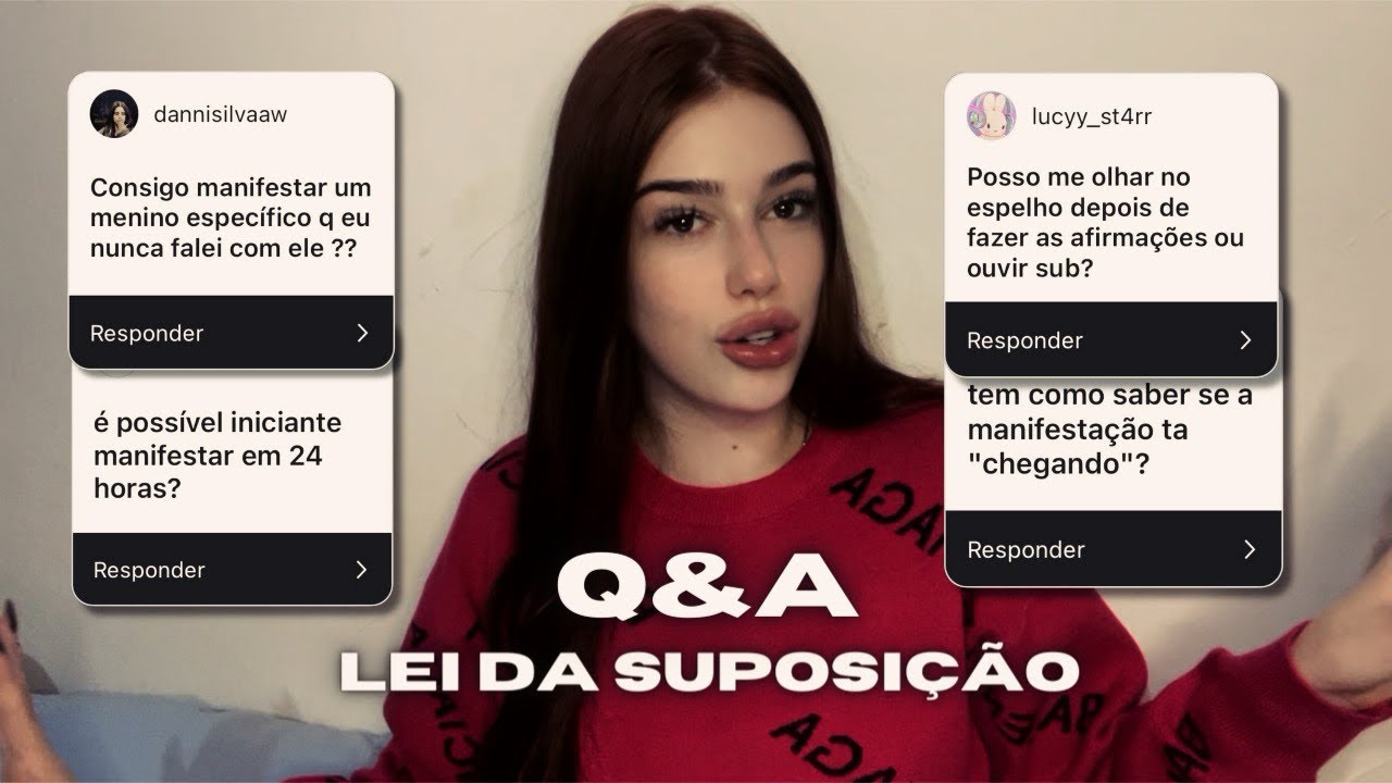 Q&A - Lei da Suposição (Respondendo Perguntas)