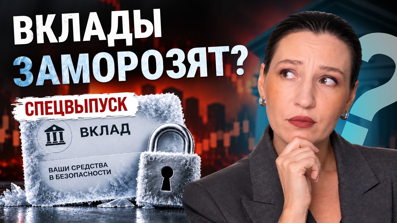 Заморозка вкладов — уже осенью? Реальная угроза или фейк // Экспертный разбо?