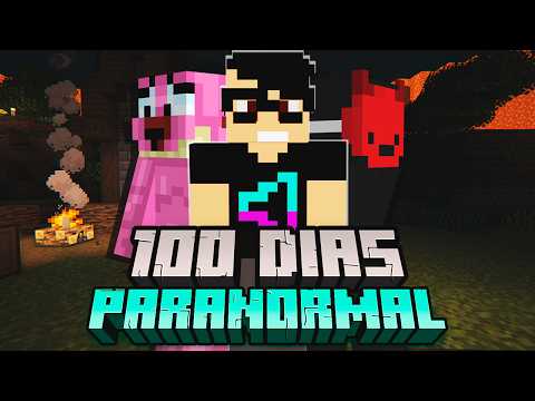 SOBREVIVI 100 DIAS NO MUNDO PARANORMAL NO MINECRAFT EM TRIO - O FILME @VoidAppendOficial @TioHoby