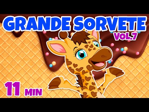 Grande Sorvete Vol. 7 - Giramille 11 min | Desenho Animado Musical