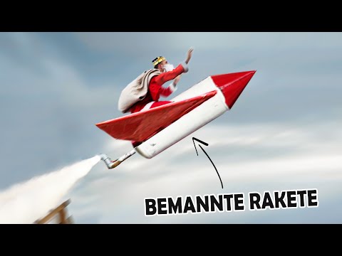 Daniel FLIEGT auf der RAKETE!
