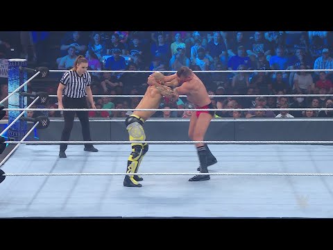 Gunther destroys Ricochet with a devastating chop