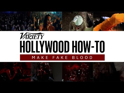How to Make Fake Blood, According to a Hollywood Special Effects Expert