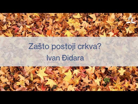 Ivan Đidara: Zašto postoji crkva?