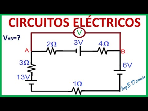 Determinar la medida del voltímetro en un circuito serie | Ejercicio 9