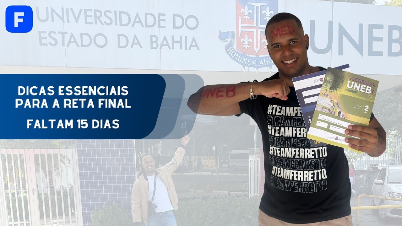 VESTIBULAR UNEB 2025 | Como estudar nessa reta final?