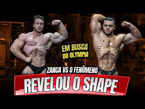 ZANCANELLI REVELA O SHAPE AO LADO DO FENÔMENO HENRIQUE