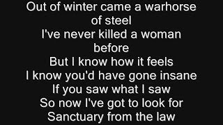 Iron Maiden - Sanctuary Lyrics