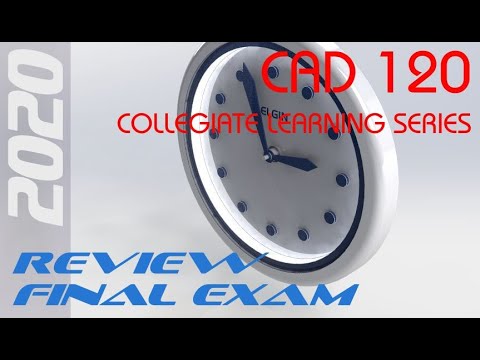 FINAL EXAM REVIEW SOLIDWORKS 2020