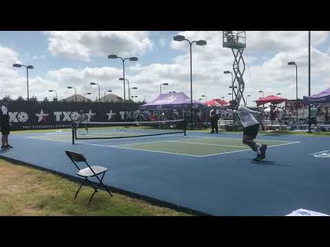 The court coverage by Jay Devilliers 🤯 | Tyson McGuffin vs Jay Devilliers | PPA Texas Open 2021
