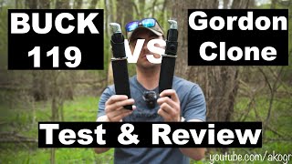 BUCK 119 vs Harbor Freight CLONE | TORTURE TESTING
