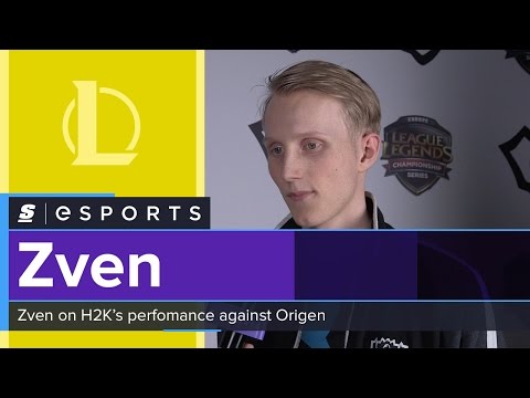 Zven on H2K's performance: 'I'm really disappointed in Vander and Jankos overall'
