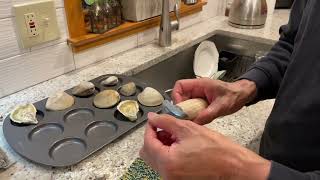 Fast and Easy Preparation, cooking, and eating oysters and clams