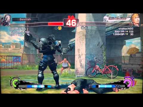 SSF4 AE:2012 HIRPON309 (Seth) vs Sitamachi00 (Cody)
