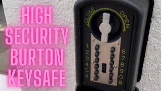 Burton KeySafe Install | Drilled Out Cylinder | Apecs BS Cylinder & Door Adjustments - Locksmith