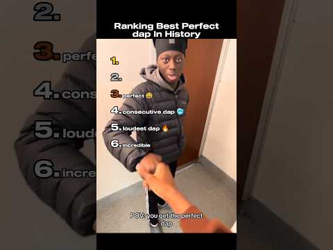 Perfect dap 👋🏻 pt2 #dap #perfectdap #ranking #tiktok