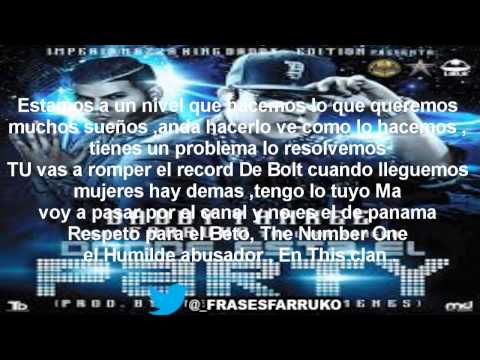 Donde Es El Party - Daddy Yankee Ft. Farruko (Letra)