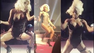 Teyana Taylor goes off dancing to Future&#39;s &quot;Mask Off&quot; on runway (NYFW 2017)