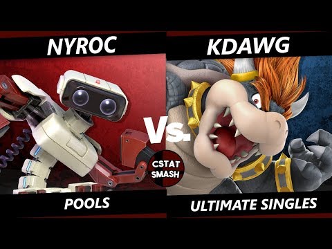 NO CAPS 9/13/19  - Nyroc (ROB) vs KDawg (Bowser) Smash Ultimate Pools
