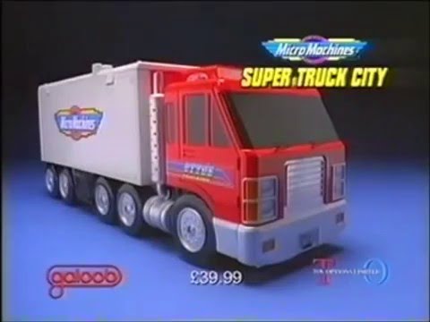 Micro Machines Super Truck City Commercial (1997)