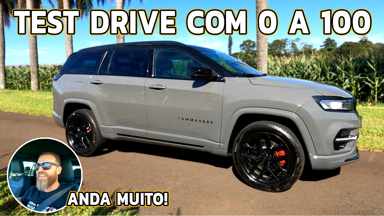 IMPRESSIONANTE! COMMANDER BLACKHAWK 2025 - Muito Forte! ADAS 2.0, 0 a 100