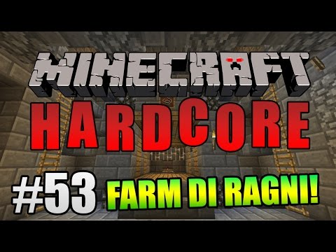 Minecraft Hardcore ITA Ep.53 - FARM DI RAGNI!